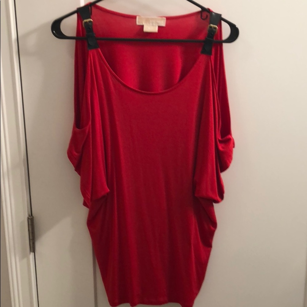 Michael Kors Cold Shoulder Top | Small